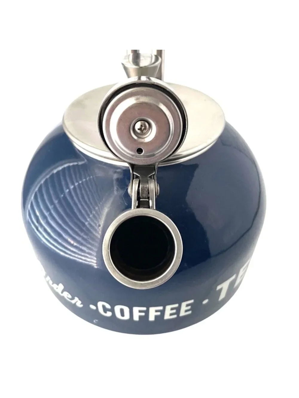 Kate Spade New York Lenox Whistling Tea Kettle All In Good Taste Blue 2.5QT